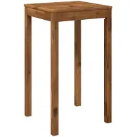 Syfax Gartenbar-Tisch Natur 60 x 60,5 x 105 cm Massivholz Akazie
