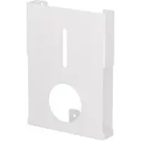 Ophardt hygiene ingo-man HB Universal Hygienebeutelspender, Robuster Beutelspender für Papier- und Polybeutel, 1 Stück, Aluminium, weiß pulverbeschichtet
