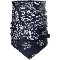 Goldbergh Kizuna Neckwarmer bandana paisley blue (0049) One