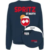 MC2 SAINT BARTH Heron Round-neck Sweater spritz postcard sb 61 emb (00367M) L