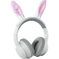 KIDYWOLF KIDYEARS Hase Kinderkopfhörer Bluetooth 85 dB ab 4 J KINDERKOPFHÖRER MIT 85-dB-BEGRENZUNG Kaninchen