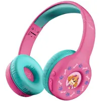 Trust Nouna Bluetooth Kopfhörer Kinder mit Mikrofon 10 m kabellose Bluetooth-Reichweite Rosa