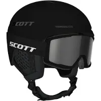 SCOTT Combo HEL Track + GOG Trace black (0001) L