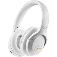 NGS ARTICA Greed White Supra-aurale kabellose Kopfhörer kompatibel mit Bluetooth-Technologie leicht und faltbar integriertes Mikrofon 40 Stunden Weiß