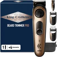 Gillette King C Elektrorasierer für Bart Präzisions-Wähler Bartpflege