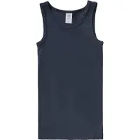 Sanetta Unterhemd "Unterhemd 1er Pack", Jungen, Gr. 176, N-Gr, blau (dunkelblau), Obermaterial: 100% Baumwolle CO(Bio)., Unterhemden Unterhemd