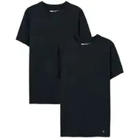 Saxx Droptemp DRY Cotton V Neck 2P black (BLK) M