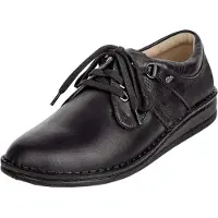 Finn Comfort PROPHYLAXE 96100 Damen Herren Schnürschuhe schwarz Glattleder - Größe: 42