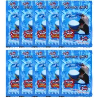 Generisch 80 g Kunstschneepulver – Set mit 10 Stück – Künstlicher Schnee, der täuschend echt aussieht – Künstlicher Schnee für Bastelarbeiten – Weicher Kunstschnee