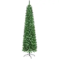 Merkloos Kunsttannenbaum – Schmal – Mit Metallfuß – Grün – 180 cm
