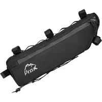 ProX Sakwa zur Rahmenbefestigung, Alaska 127, Schwarz, wasserdicht, Dreiecksform, 2,7 Liter