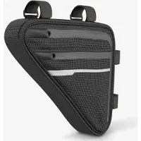 Merkloos Fahrradtasche Rahmentasche Dreieckstasche - Wasserdicht - Reflektierend - 25 x 6 x 22 cm - 1,5 Liter