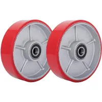 OEM 2 Polyurethan-Räder 180x50 mm, Achse 20 mm, 3000 kg