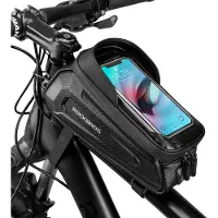 Merkloos Fahrradrahmentasche Lenkertasche Rahmentasche - 1,7 L - Wasserabweisend - Für Smartphones bis 6,8 Zoll