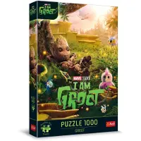 Merkloos Puzzle mit 1000 Teilen – Guardians of the Galaxy, Groot – Premium Plus – 683 x 480 mm