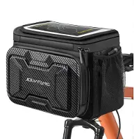 Merkloos Fahrradlenkertasche - 7 Liter - Wasserdicht - Touchscreen-fähig - Lenkeradapter