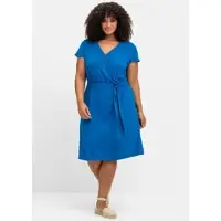 Sheego Jerseykleid in kobaltblau | Gr.: 50