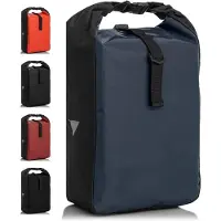 Merkloos Fahrradtasche - Gepäckträgerbefestigung - Wasserdicht - Maximale Belastung: 10 kg - Schwarz