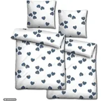Sleezzze Doppelpack Renforcé Bettwäsche 140 x 200 cm + 70 x 90 cm