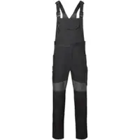 Kübler REFORCE Latzhose - Kurzgröße schwarz/dunkelgrau 44K - 3260 3342-9998-44K - schwarz/dunkelgrau