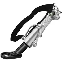 Merkloos Fahrradanhänger Kupplung Fahrradkupplung Anhängerkupplung - Universal - Stahl - 1,1 cm Bohrung - Für alle Fahrräder