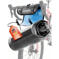 Merkloos Lenkertaschen für Fahrräder - 8 Liter - Wasserdicht - Reflektierend - Für Bikepacking