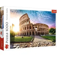 Merkloos Puzzle Kolosseum Rom - 1000 Teile - 683 x 480 mm - Ab 12 Jahren - Reflektierende Teile