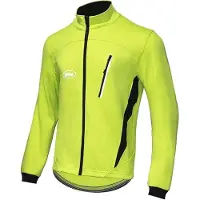 Merkloos Fahrradjacke – Wasserdicht, lange Ärmel – Gelb