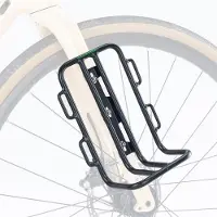 Merkloos Gepäckträger-Tasche - Gabelbefestigung - 2,7 Liter - Wasserdicht - Rollverschluss - Für Mountainbikes und Rennräder