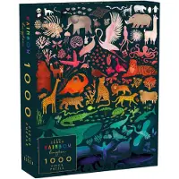 Merkloos Puzzle Puzzlespiel Legespiel - 1000 Teile - Regenbogenkönigreich - Für Erwachsene - 70 x 50 cm