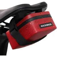 Merkloos Fahrradtaschen, Satteltaschen, Mini-Modell - 0,4 Liter - Wasserdicht - Werkzeuglose Montage - Für Fahrräder