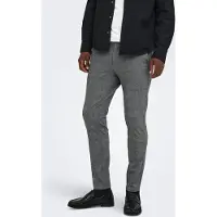 Only & Sons Elegante Chino Stoffhose Kariert Größe: 32W / 32L