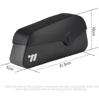 StarTech.com Fahrradtasche - Oberrohr-Rahmentasche - 1 l - Regendicht - Magnetisch - TPU - Schwarz
