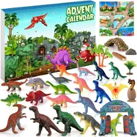 Izoel Adventskalender 2026 Dinosaurier Kinder Jungen 3-12 Jahre Adventskalender Dinos Jungen Grüne