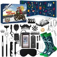 Izoel Adventskalender Werkzeuge für Teenager und Männer 2026 mit 24 nützlichen Gadgets