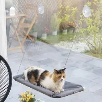 Dripio Katzenhängematte mit 2 Griffen, bequemer Ruheplatz, ideal für Zuhause