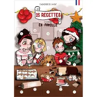 OEM Adventskalender mit 25 Weihnachtsrezepten, 30x42 cm, für die ganze Familie