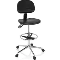 Dripio Bürostuhl TOP WORK 24 I, Hardschaum, schwarz