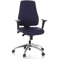 Dripio Bürostuhl, dunkelblau, höhenverstellbar, mit Toplift