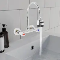 Merkloos Küchenarmatur – 360° schwenkbar mit 2 Strahlfunktionen