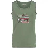 CMP Mädchen Tanktop mit grafischem Muster