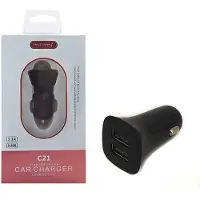 Wisam Nafumi Auto-Ladegerät 2x USB 3A Schwarz
