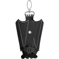 Merkloos Künstlerische Fledermaus-Geldbörse - Schwarz
