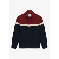 Superdry Tricolour Fleece Through Reißverschlusspullover