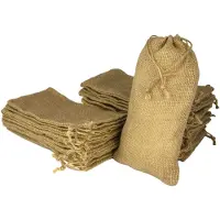 OEM 24 Jutebeutel Adventskalender zum Basteln, braun, 27x14 cm