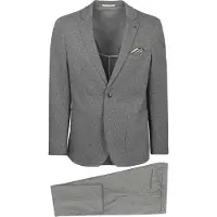 Suitable Flex Jersey Suit Grau