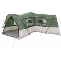 vidaXL Zelt für 16 Personen 16 Personen Grün