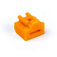 Smartkeeper NL03PKOR, Schnittstellenblockierung + Schlüssel, RJ-45, Orange, 10 Stück(e), Polybag, 11,7 mm