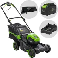 Greenworks GD48LM41II - Rasenmäher - 48V/4Ah - Schnittbreite 41 cm