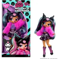 MGA Entertainment L.O.L. Surprise! O.M.G. Loves Hello Kitty and Friends – Kuromi, Modepuppe, Weiblich, 4 Jahr(e), Junge/Mädchen, Mehrfarbig